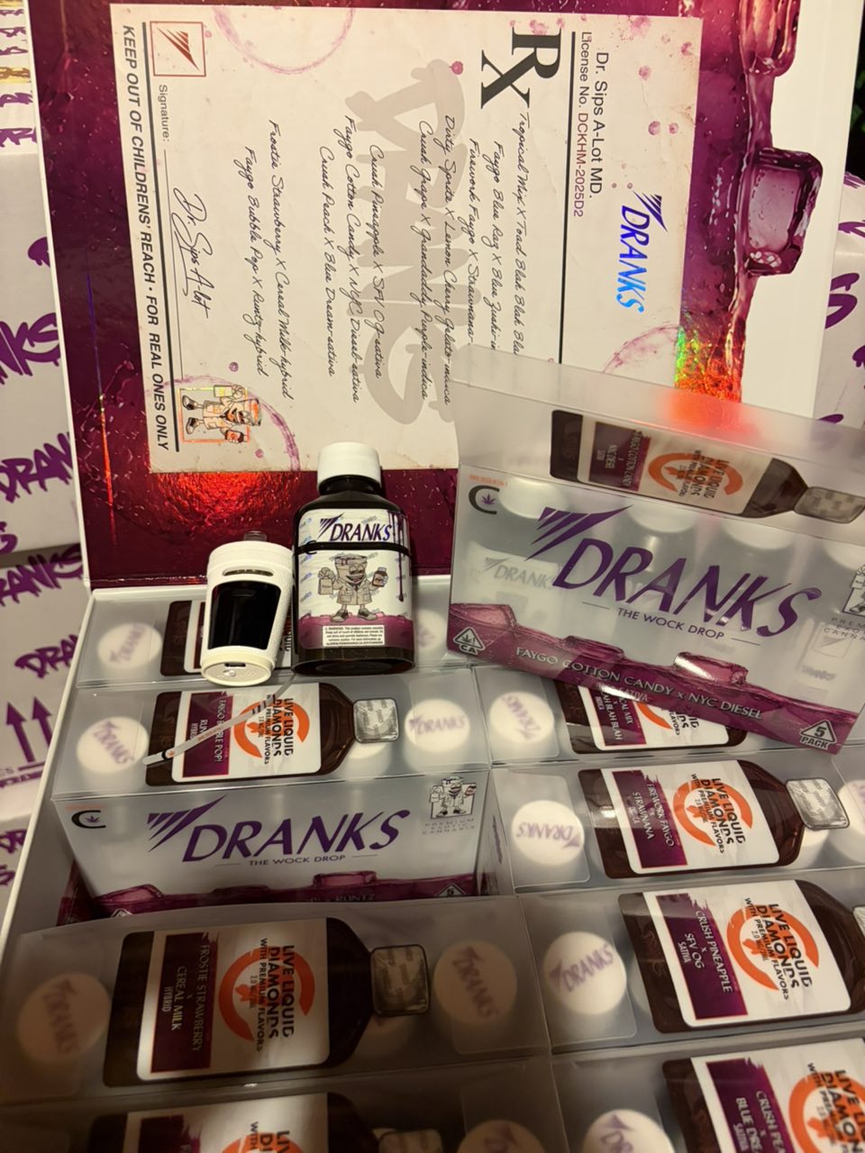 DRANKS 2G Dual Flavor Disposable